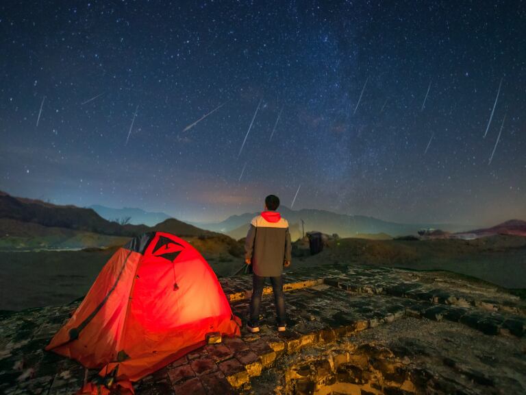 Lluvia de estrellas líridas abril 2025: Fecha y hora para ver desde Colombia el evento astronómico (Getty Images)