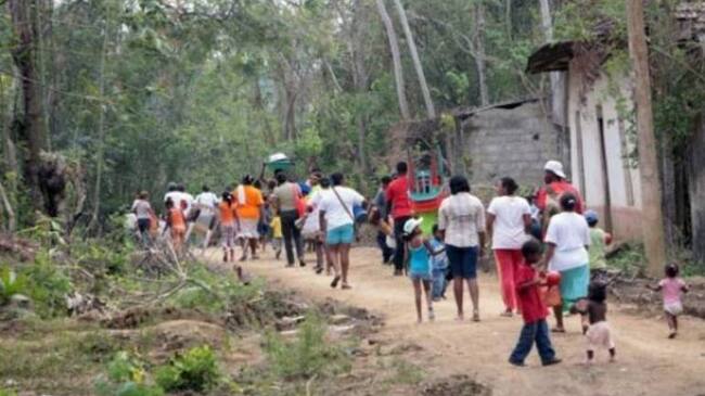 Autoridades locales en máxima alerta.