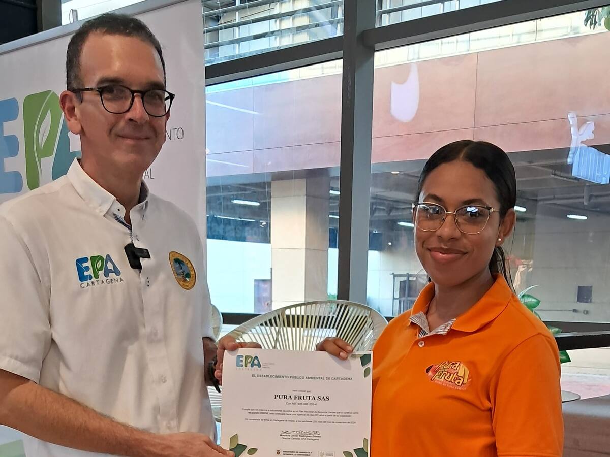 EPA Cartagena entregó avales a 12 nuevos negocios verdes durante feria