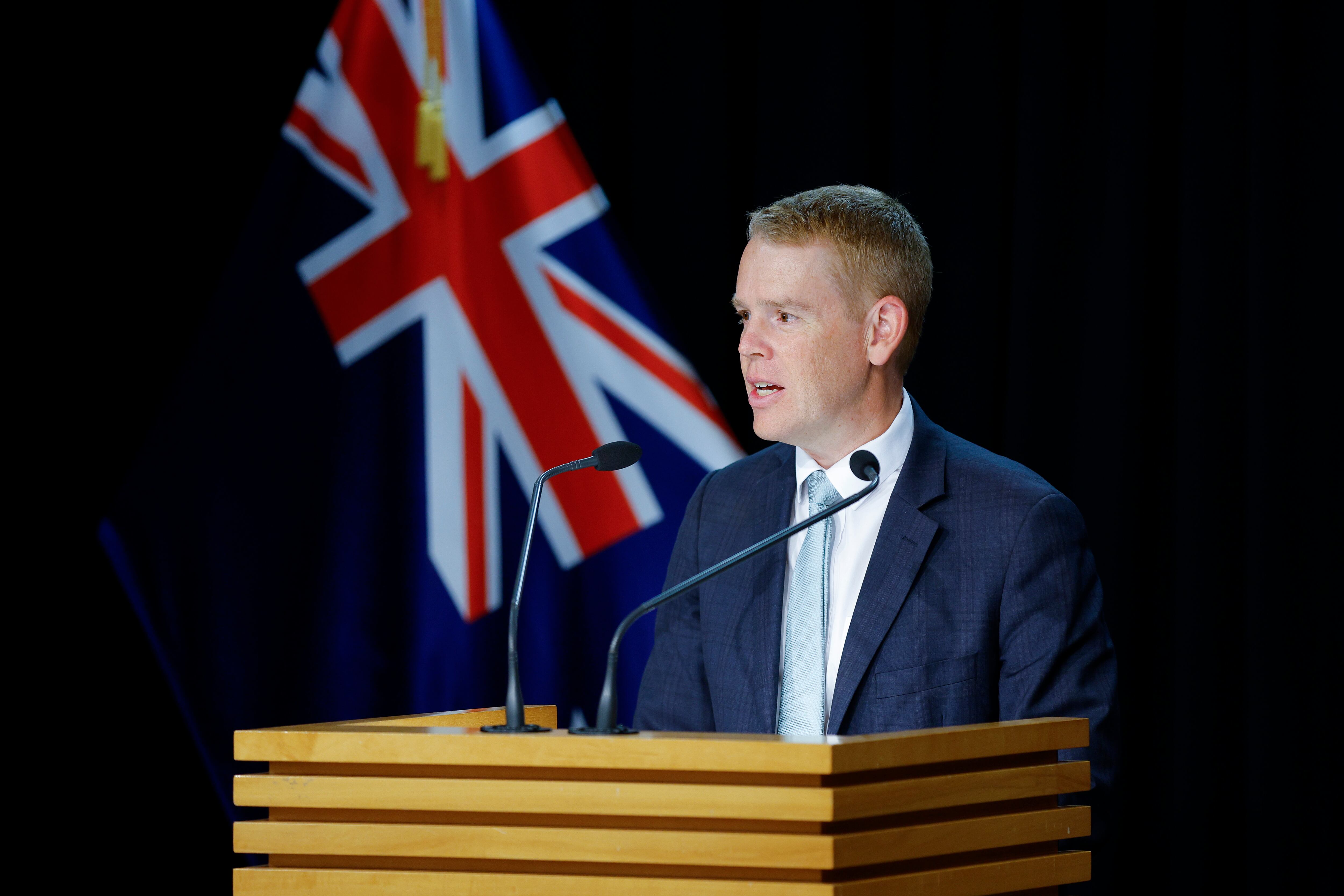 Chris Hipkins, el nuevo primer ministro de Nueva Zelanda
(Foto: Hagen Hopkins/Getty Images)
