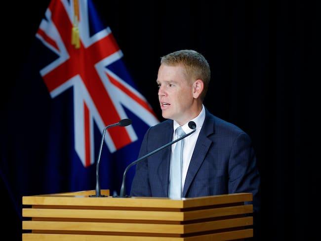 Chris Hipkins, el nuevo primer ministro de Nueva Zelanda
(Foto: Hagen Hopkins/Getty Images)