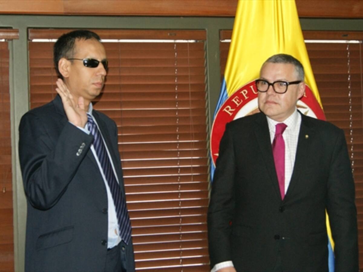 La Judicatura posesionó al primer magistrado ciego