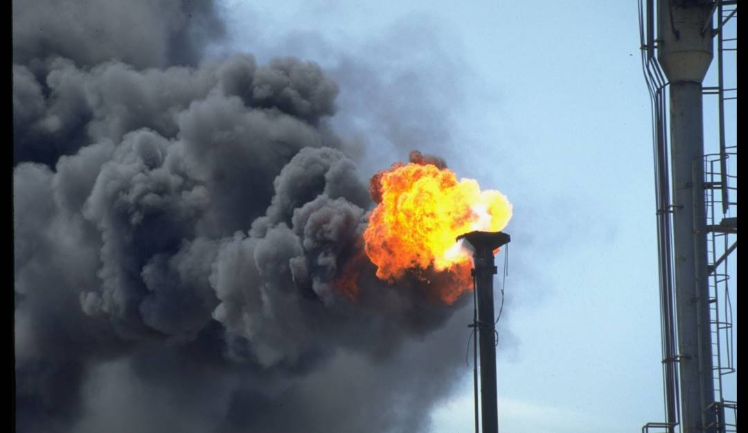 Contaminación por extracción petrolera.         Foto: Getty 