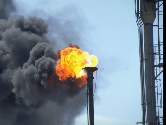 Contaminación por extracción petrolera.         Foto: Getty 