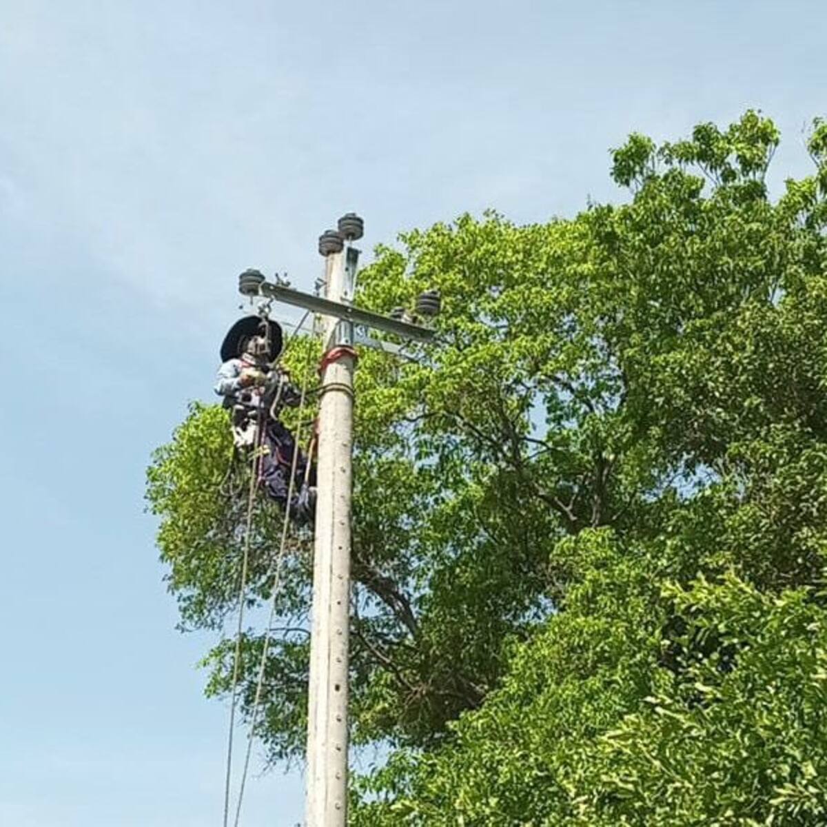 Afinia ejecutó obras preventivas en predio de El Copey