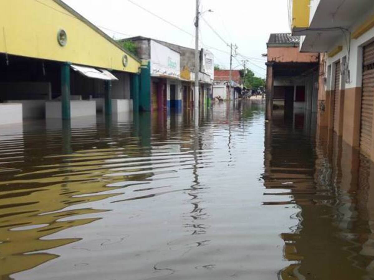 El invierno golpea el comercio en San Marcos, Sucre