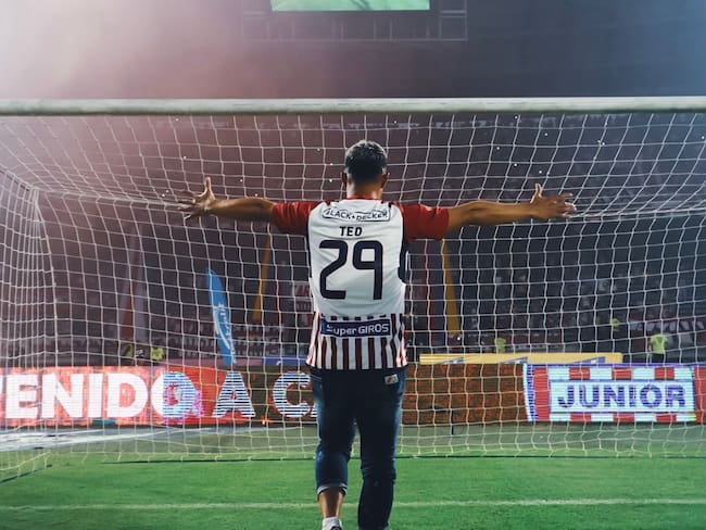 Teófilo Gutiérrez, delantero del Junior de Barranquilla / Instagram: Junior.