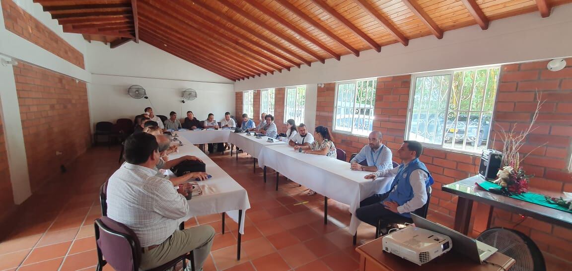 Instalado Mecanismo en Bucaramanga para vigilar el cese al fuego con el Estado Mayor Central de las Farc. Foto cortesía