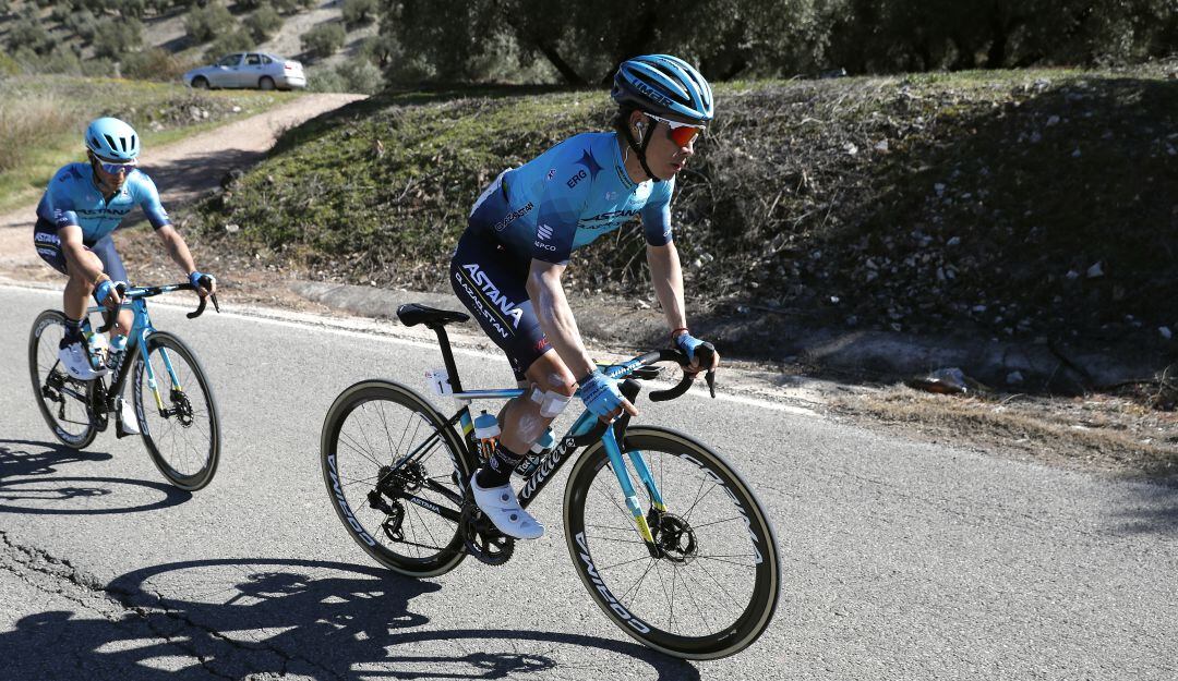 Miguel Ángel López en la Vuelta a Andalucía 2022