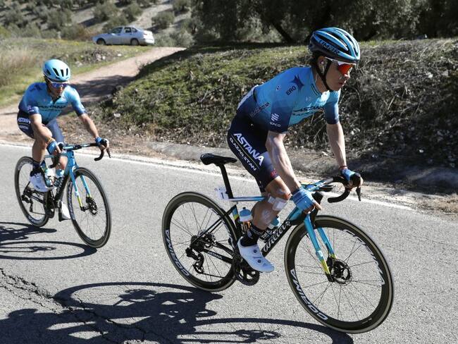 Miguel Ángel López en la Vuelta a Andalucía 2022
