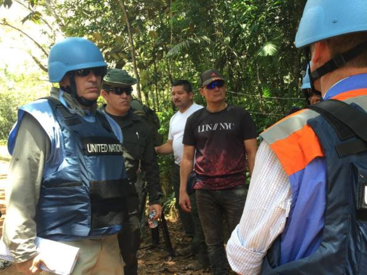 Misión especial de la ONU verificó detonación de 620 kg de explosivos de las Farc
