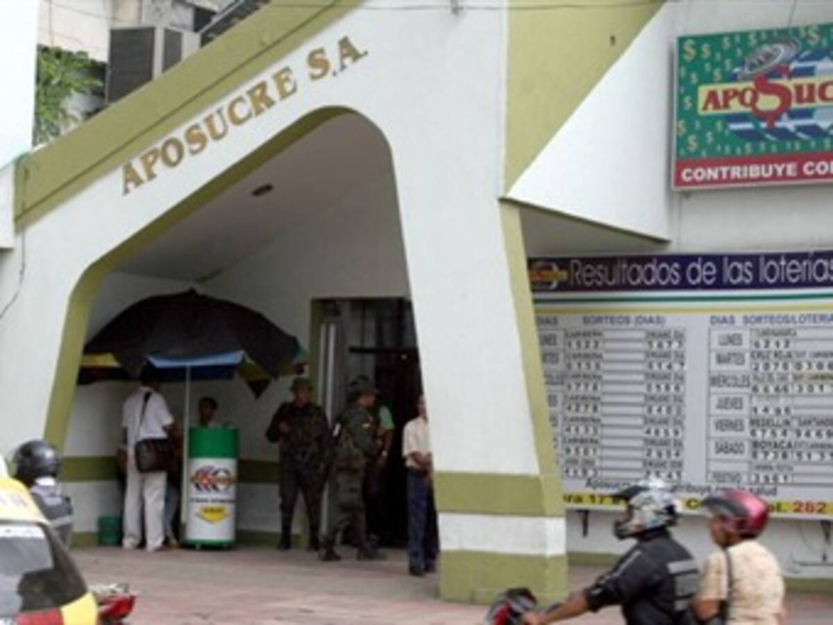 Emcoazar mantiene decisión de quitarle manejo del chance en Sucre a empresa de “La Gata”