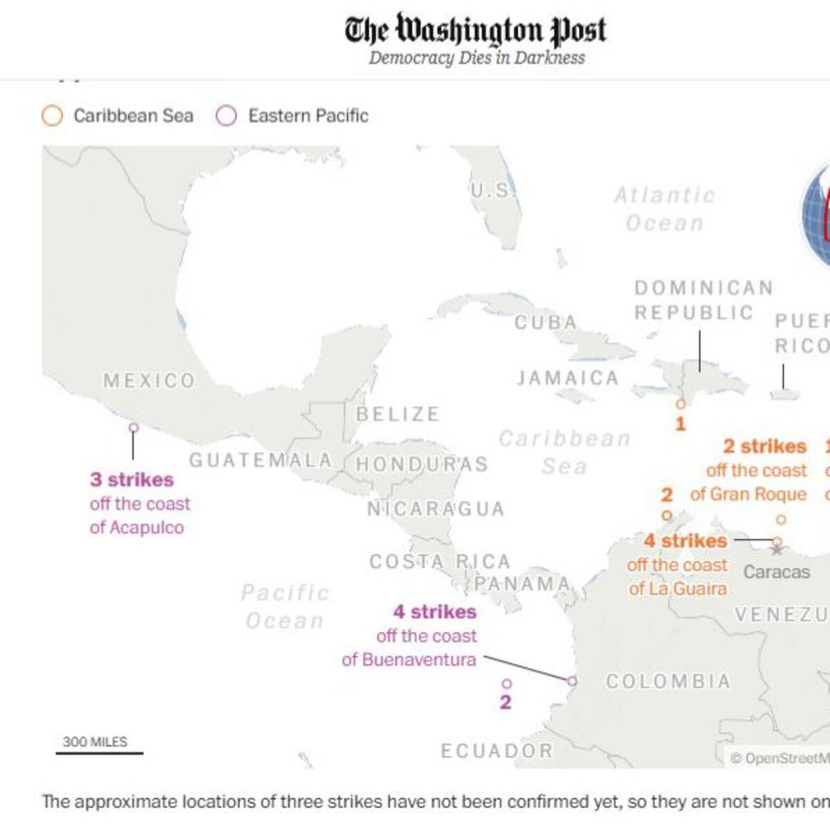 The Washington Post reveló que EE.UU. realizó 4 bombardeos cerca a costas de Buenaventura, Colombia