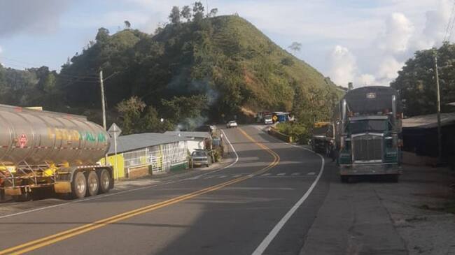 Vía Fresno - Manizales