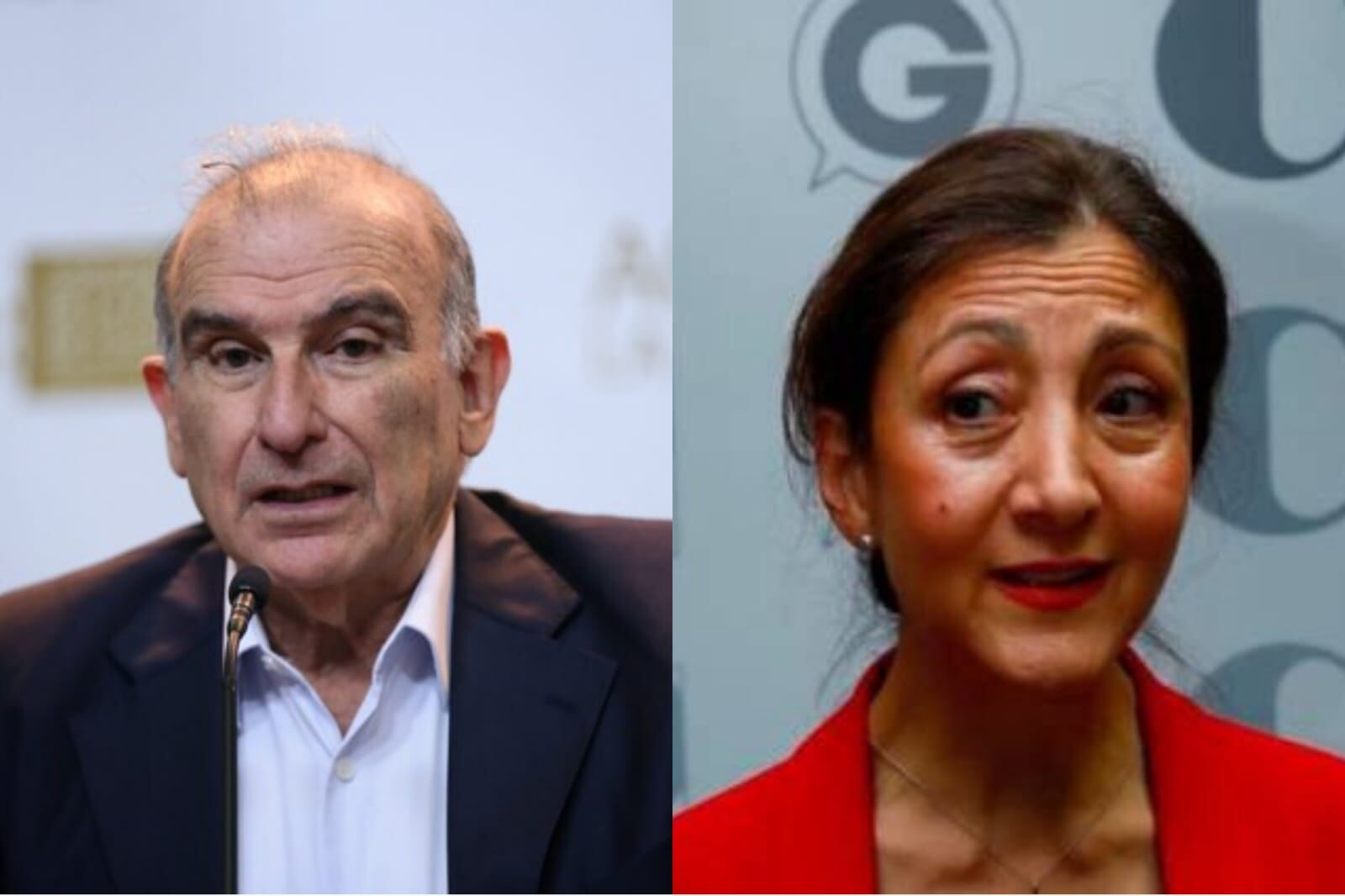 Humberto de la Calle e Ingrid Betancourt. Foto: Colprensa