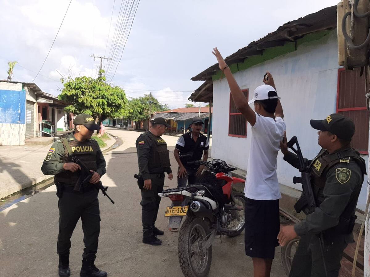 Policía realiza toma masiva contra el delito en San Jacinto del Cauca