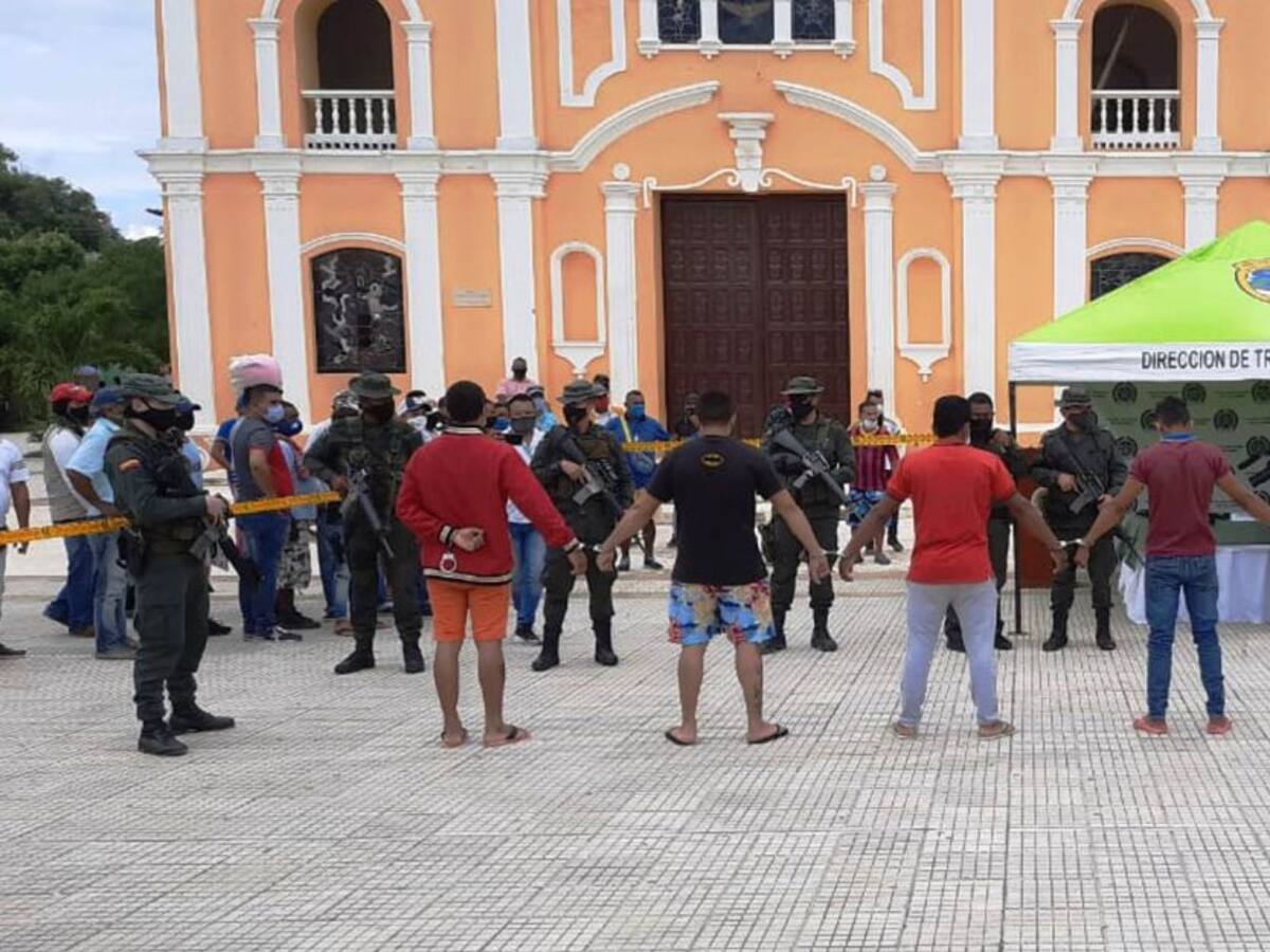 Más de 100 capturas en el marco del plan choque ‘Montes de María’