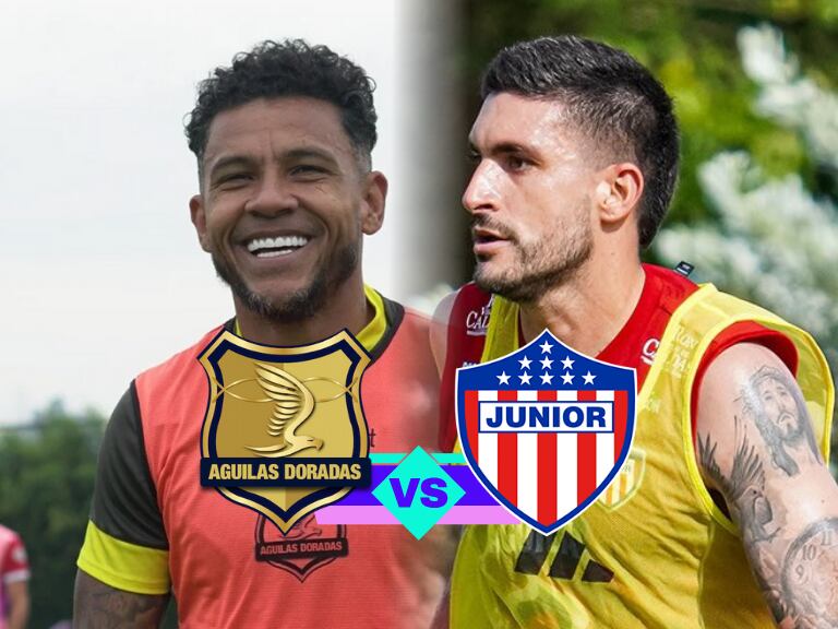 Así puede seguir HOY EN VIVO el partido Águilas Doradas vs Junior por la Liga Colombiana 2025