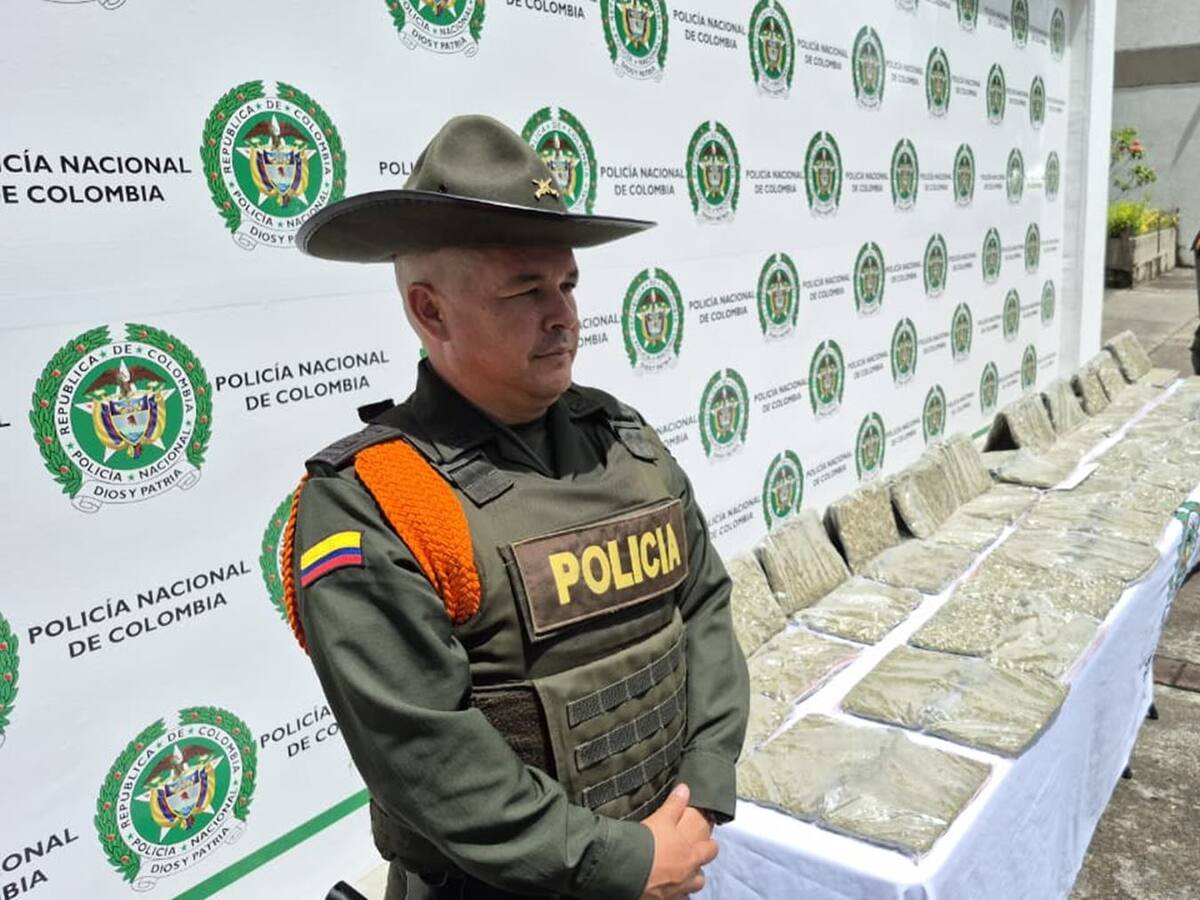 Cae cargamento de marihuana en una empresa de encomiendas de Ibagué