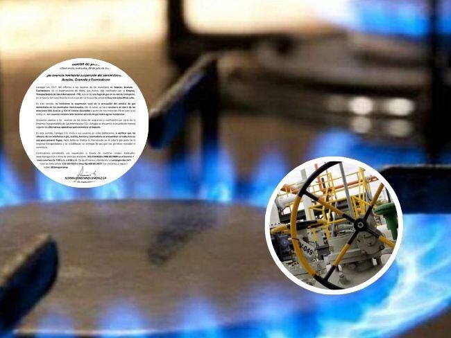 Tres municipios del departamento del Meta se quedan sin gas domiciliario por una fuga.