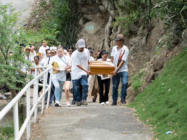 JEP realiza entrega digna de restos a familia tras más de dos décadas de búsqueda. Foto: Cortesía JEP