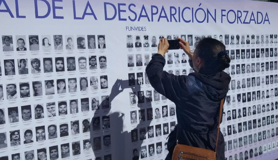 Vícitmas de desaparición Forzada.