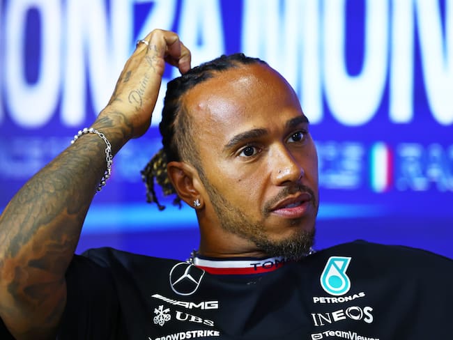 Lewis Hamilton y el inesperado cambio de planes en su carrera / Getty Images