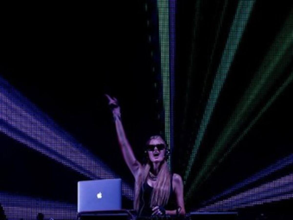 En fotos: Presentación de Paris Hilton como DJ en Bogotá