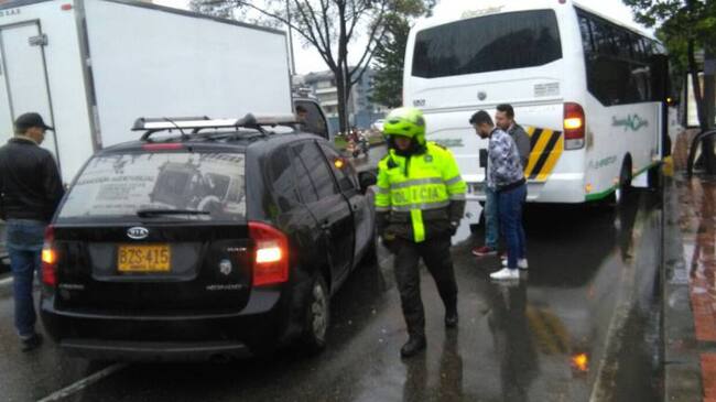Accidentes por lluvias en Bogotá