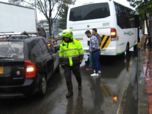 Accidentes por lluvias en Bogotá