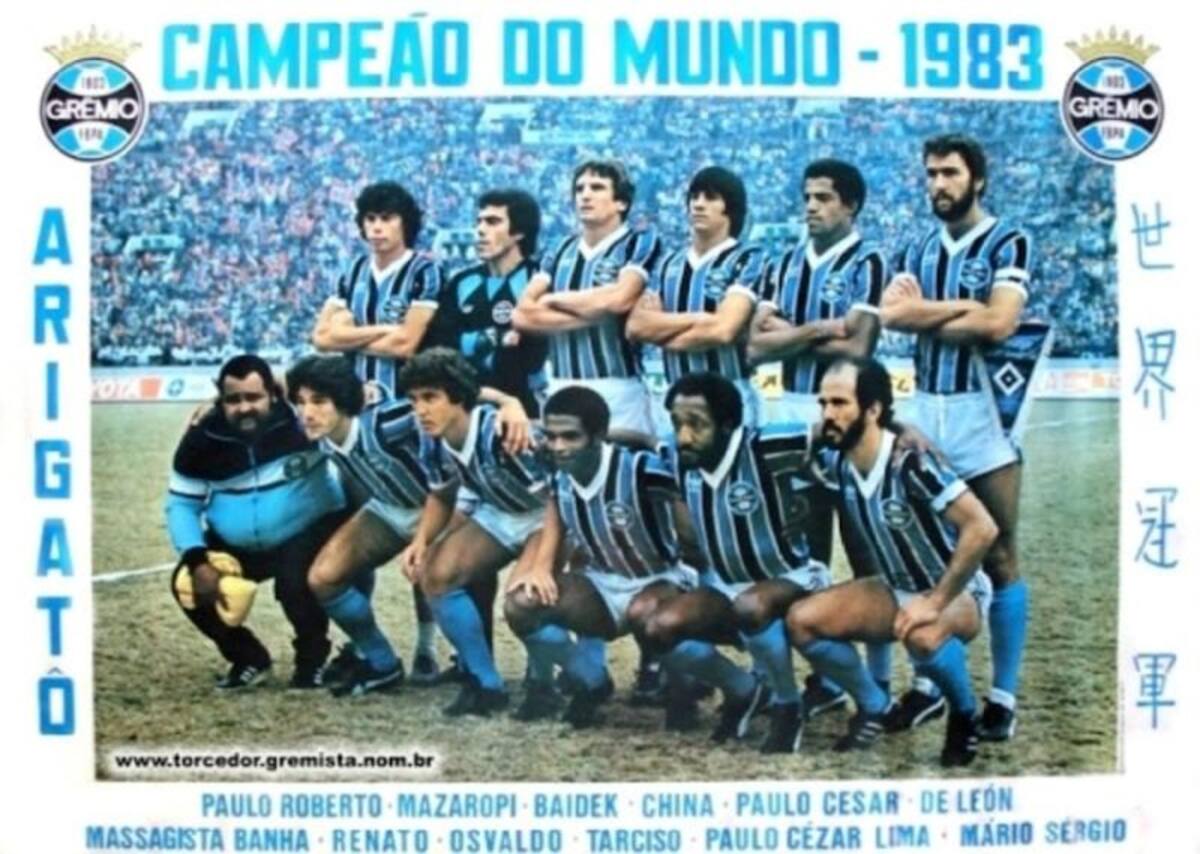 Gremio Porto Alegre Brasil 1983