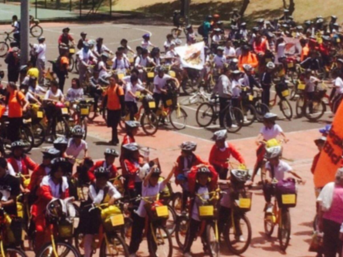El programa "Colegio en Bici" galardonado en los premios Bici Awards