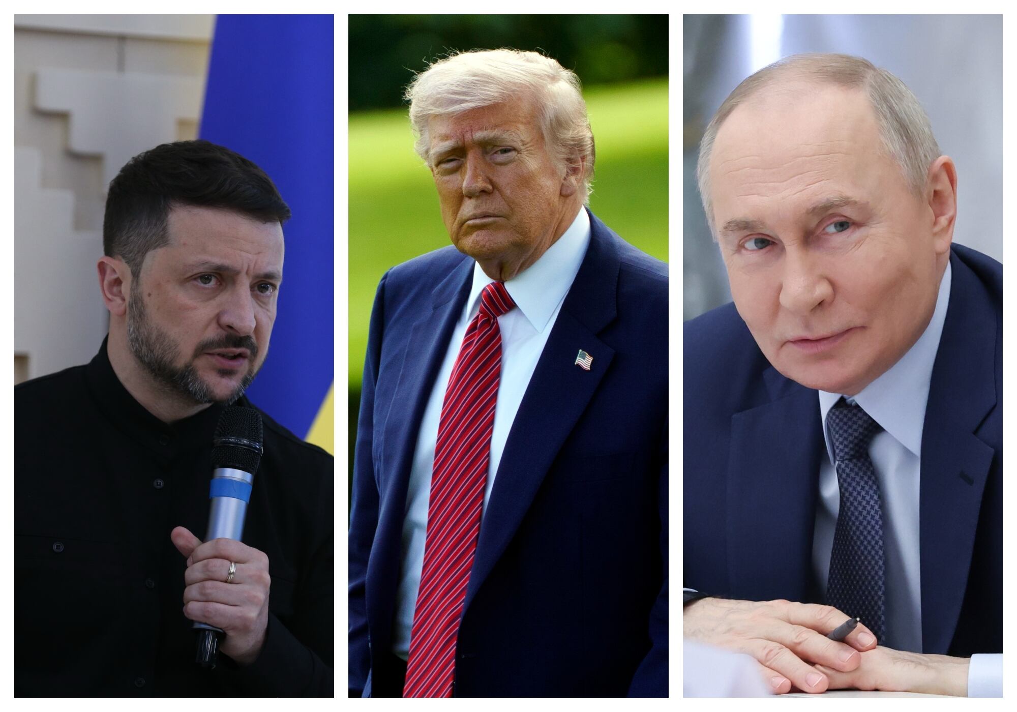 Zelenski quiere una reunión trilateral con Trump y Putin . Foto: EFE.