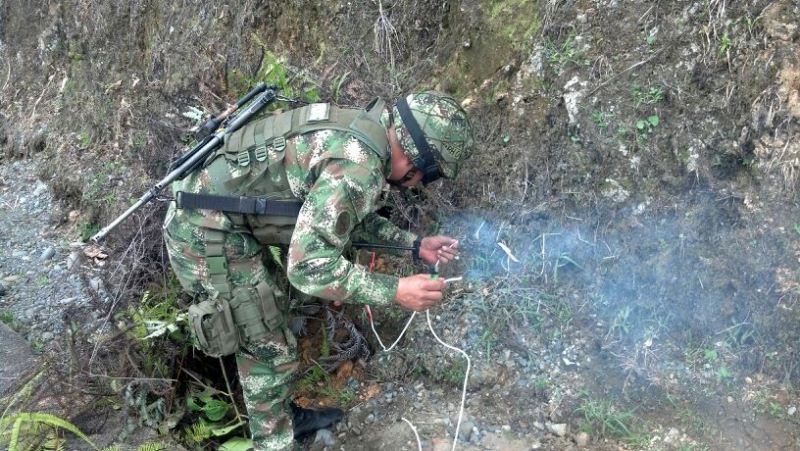 Hallaron cordón detonante, detonadores, clorato de potasio y mecha de seguridad, elementos con alto poder destructivo.