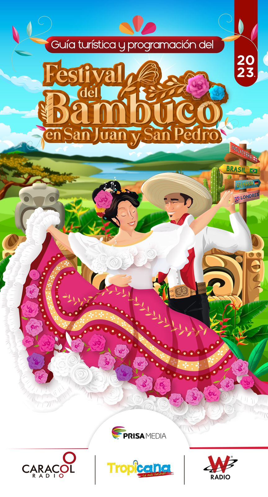 Un ejemplar de colección donde se recopila información de interés para propios y visitantes; este año los lectores podrán encontrar una gran variedad de artículos sobre el turismo, ruta gastronómica, municipios del Huila y toda la programación de la versión 62 del Festival del Bambuco.