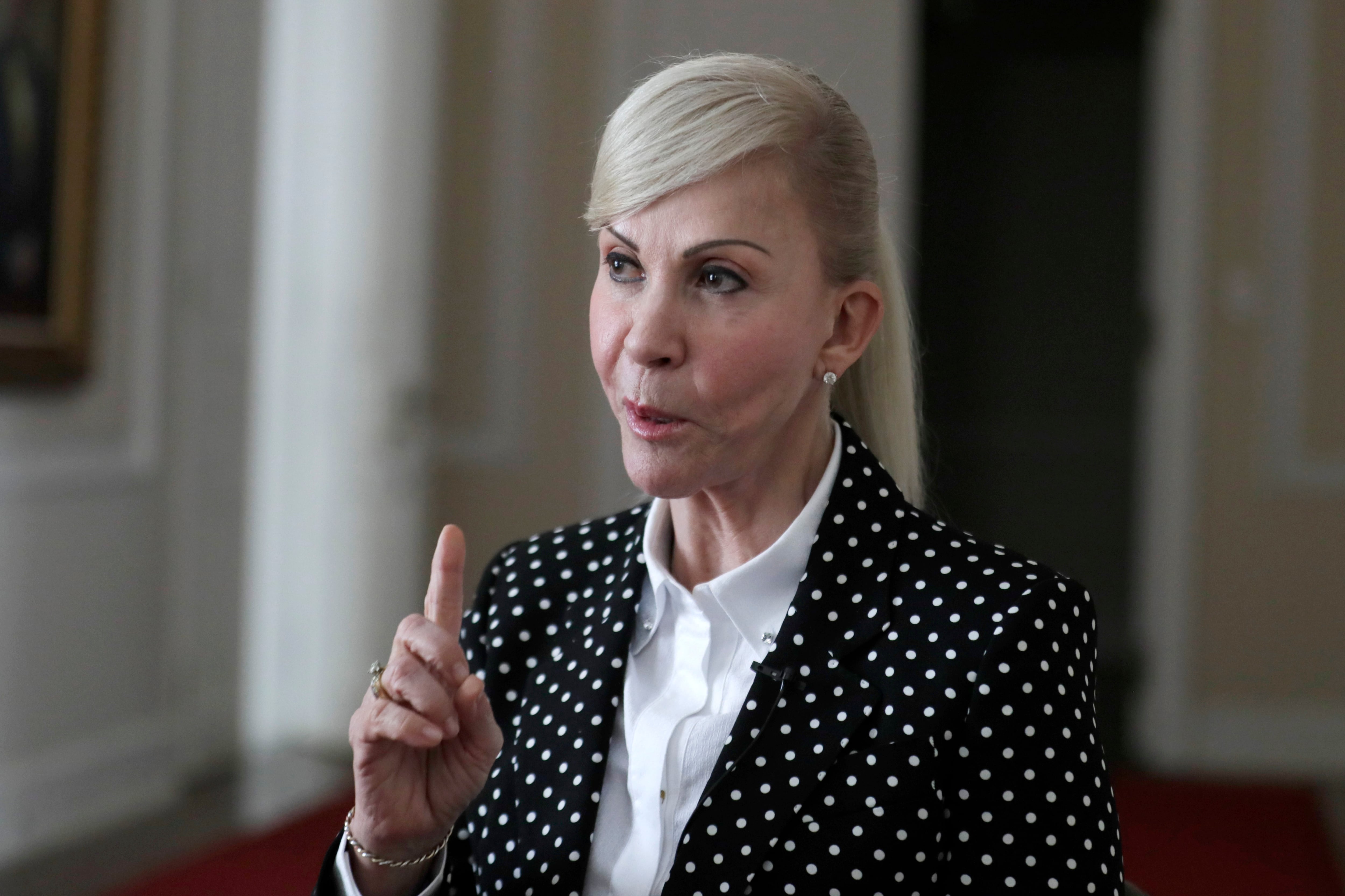 Gobernadora del Valle, Dilian Francisca Toro. Foto EFE/ Carlos Ortega