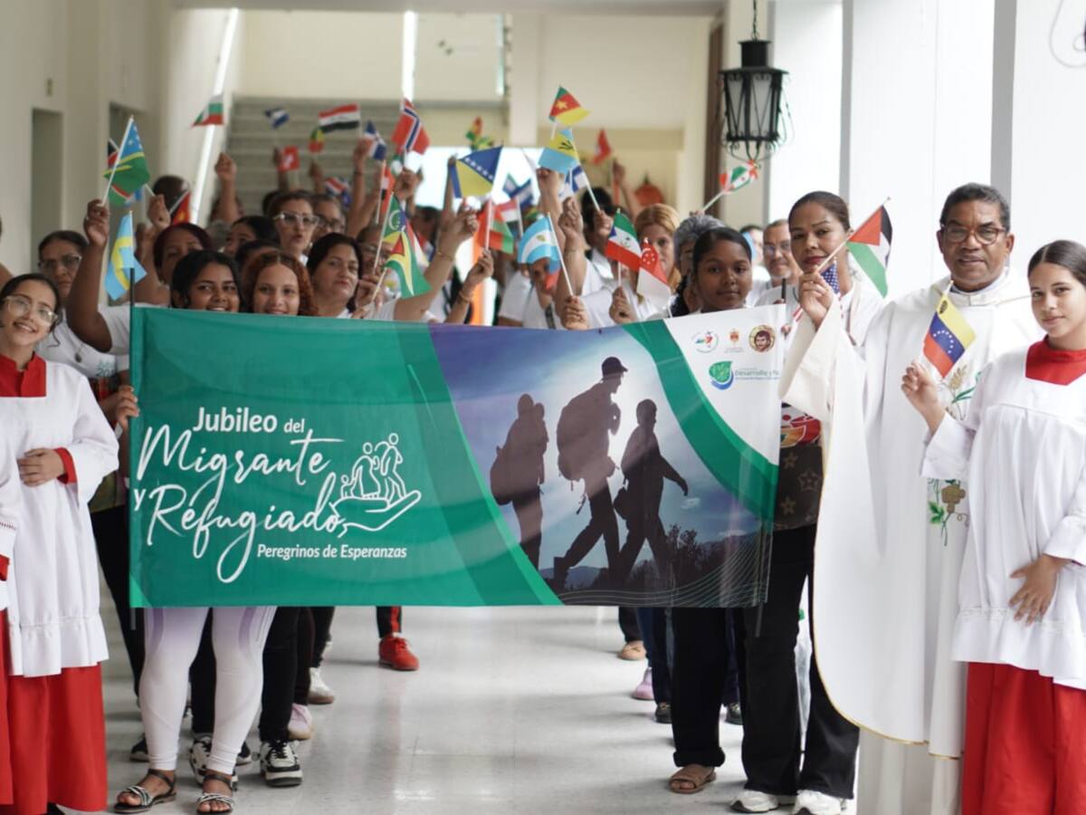 Cartagena celebró el Jubileo del Migrante y Refugiado en el espíritu de San Francisco de Asís