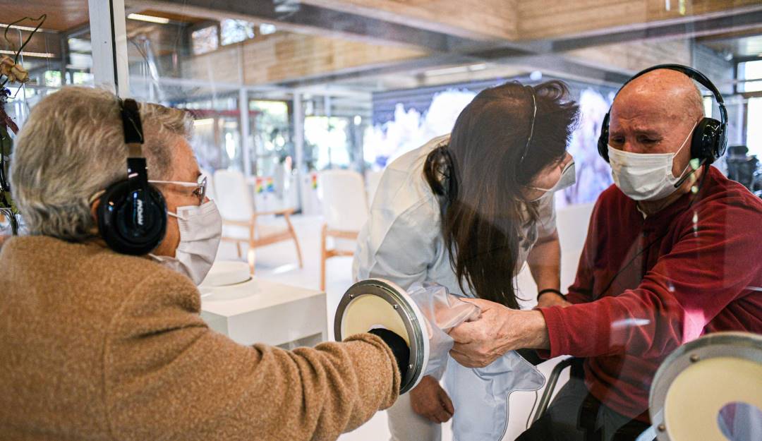 Aislamiento por contagio durante la pandemia del COVID-19.                     Foto: Getty