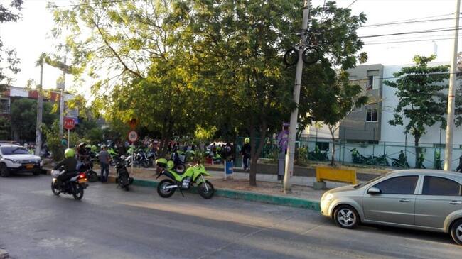 Imagen de referencia - atentado en Barranquilla . Foto: Colprensa