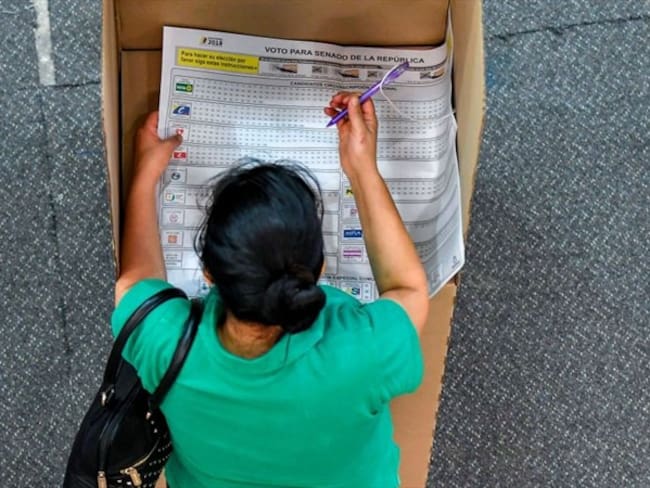 ¿Usted por quién no votará?. Foto: Getty Images / LUIS ROBAYO