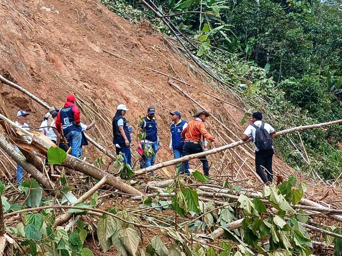 Gobernación de Bolívar llegó a Montecristo con ayudas y asistencia tras creciente súbita