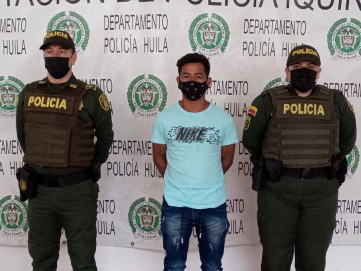 Capturado por al parecer abusar de una niña en el Huila