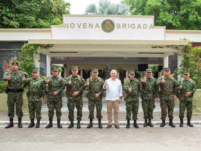 Un grupo élite de más de 1.000 soldados. Foto Novena Brigada.