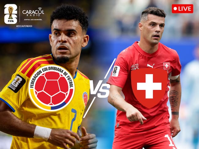 Colombia vs Suiza PARTIDO EN VIVO por los octavos de final del Mundial 2026: siga la transmisión