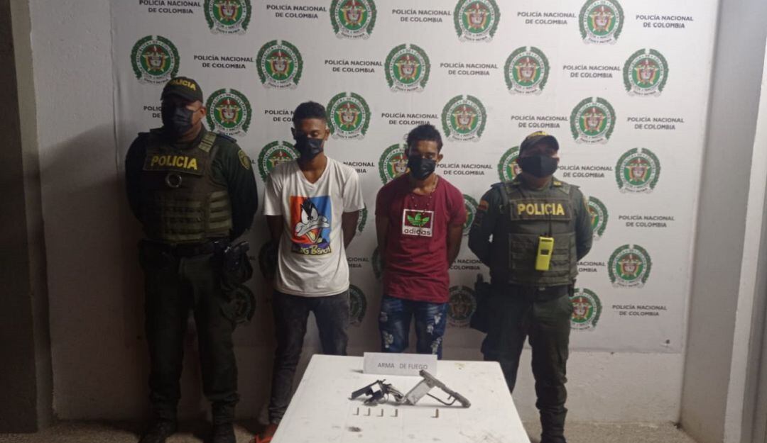 Según la Policía, serían presuntos responsables de varios hurtos en esa población