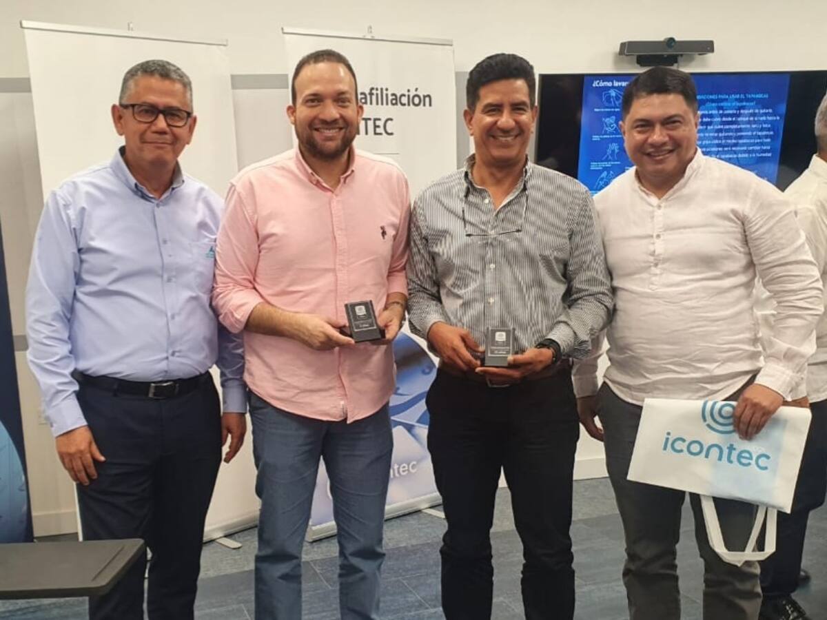 Icontec entregó reconocimiento a Aguas de Cartagena por gestión de calidad