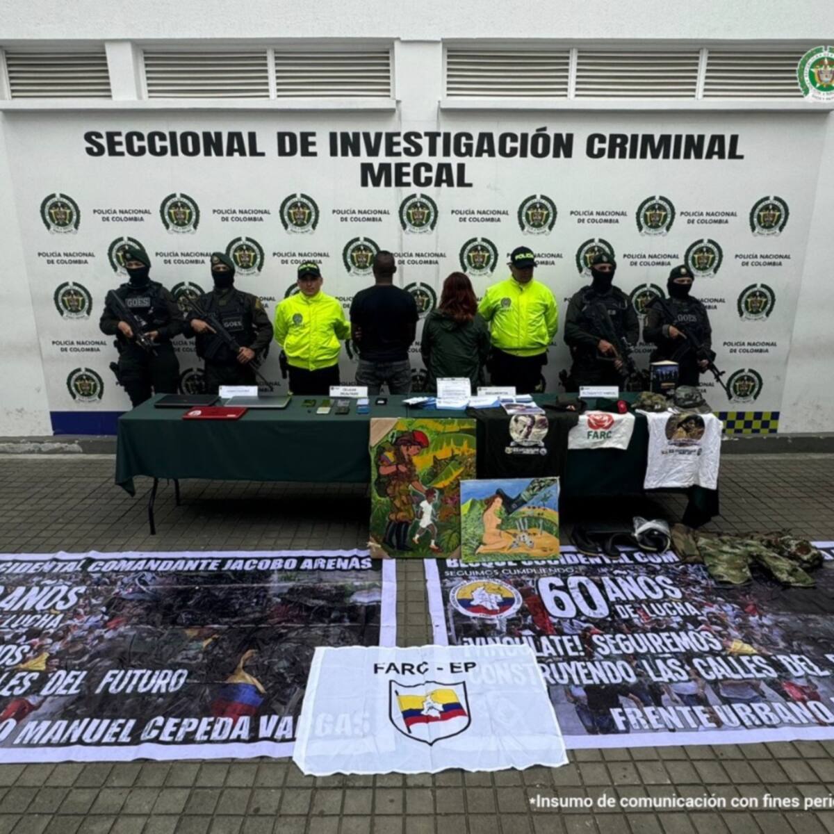 A la cárcel alias ‘Tura’, jefe de las disidencias implicado en amenazas contra la COP16