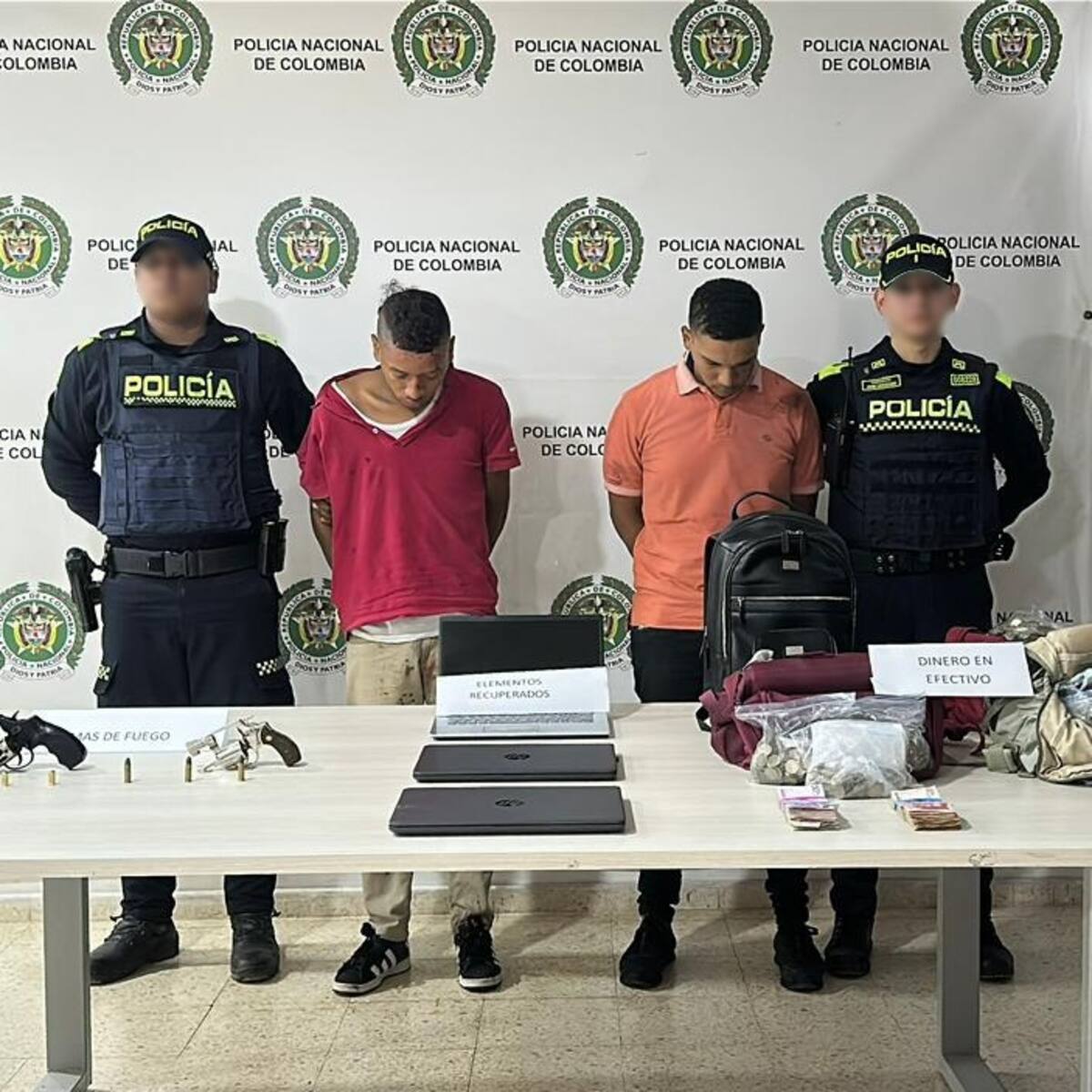 Caen tres implicados en robo a establecimiento comercial tras intercambio de disparos