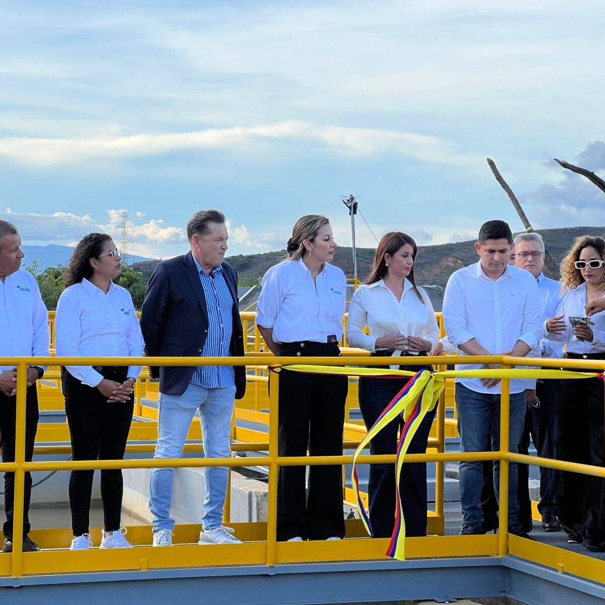 Fue inaugurada la nueva planta de tratamiento de agua potable en Villa del Rosario