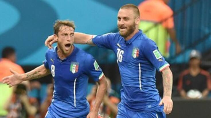 Marchisio abrió el marcador en el duelo de campeones del mundo